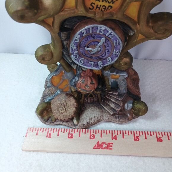 Life Pawn Shop Halloween Village Ceramic Building Spooky Town Decor - Picture 15 of 15